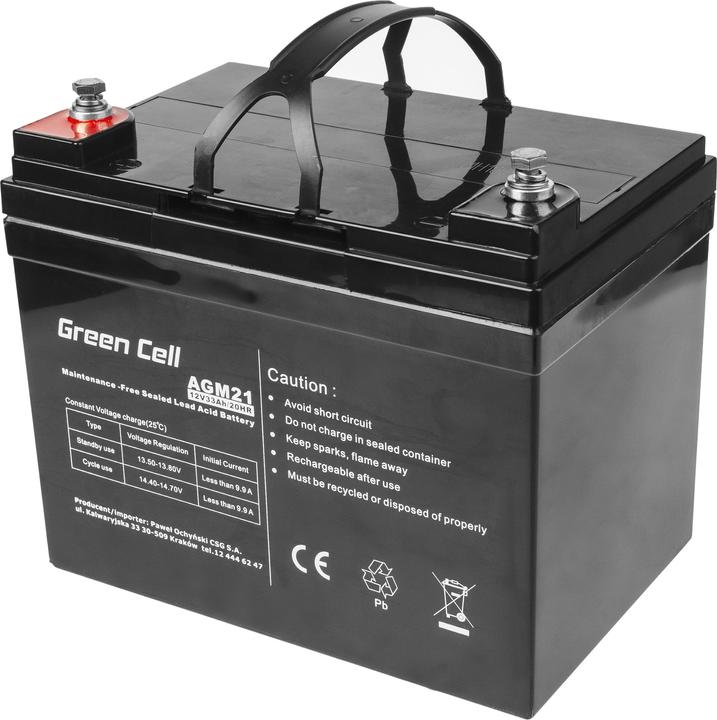 Produktbild GreenCell AGM21 (12 V, 33 Ah)