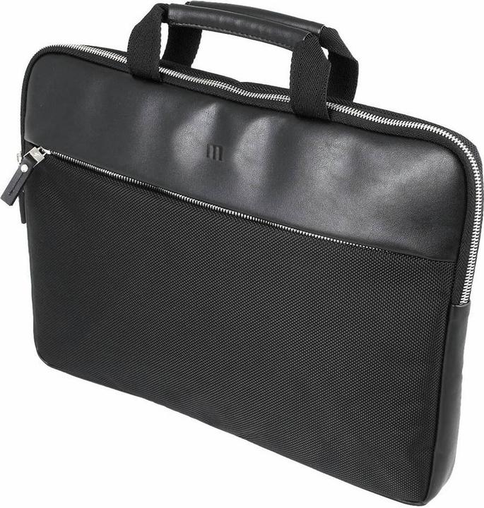 Produktbild Mobilis Vintage Slim Sleeve 11-14" Notebooktasche 35,6 cm (14" ) Aktenkoffer Schwarz (14")