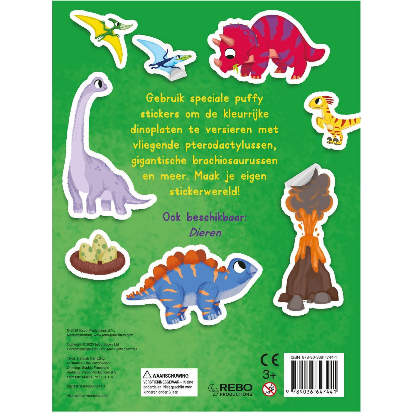 Thumbnail - Rebo, Sticker, Dinos - Aufkleberspass