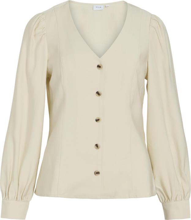 Actual product image Vila V-Ausschnitt Oberteil mit langen Ärmeln (42)