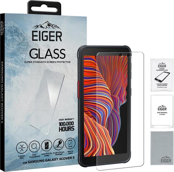 Produktbild Eiger Mountain Glass Clear (1 Stk., Samsung Galaxy Xcover 5)