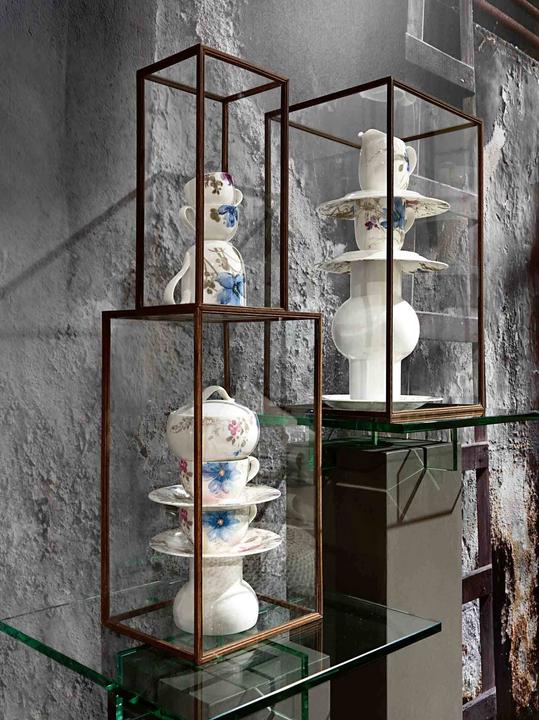 Produktbild Villeroy & Boch Multipack Mariefleur Gris Basic Becher mit Henkel - 6 Stück (260 ml, 6x)