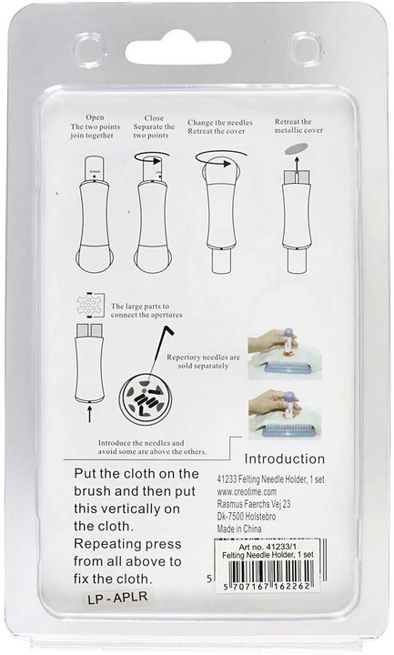 Actual product image Creativ Company Felting needle holder and 7 needles