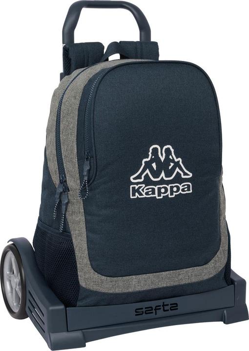 Kappa Zaino scuola con ruote Dark navy Grey Navy blue 32 x 44 x 16 cm