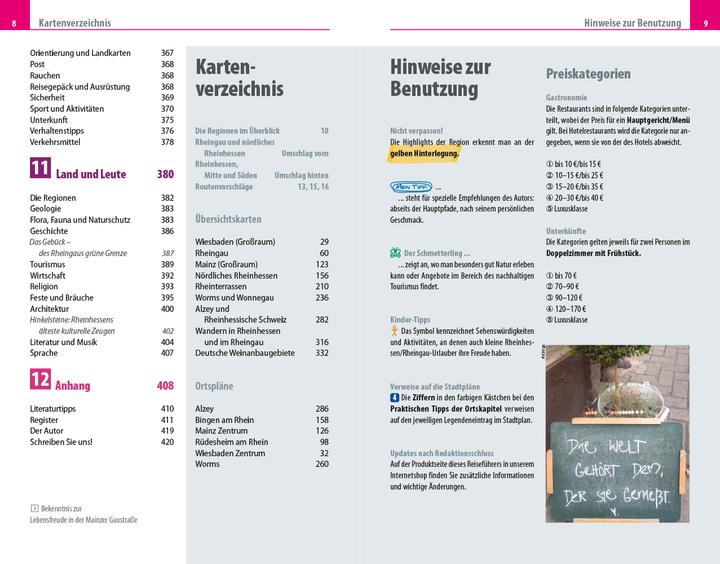 Produktbild Reiseführer Rheinhessen, Rheingau (Deutsch, Günter Schenk, 2022)