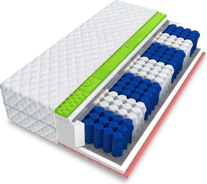 Avetoe Matratze 160x200 PAX HYBRID FOAM VISCO 7 Zonen (160 x 200 cm)