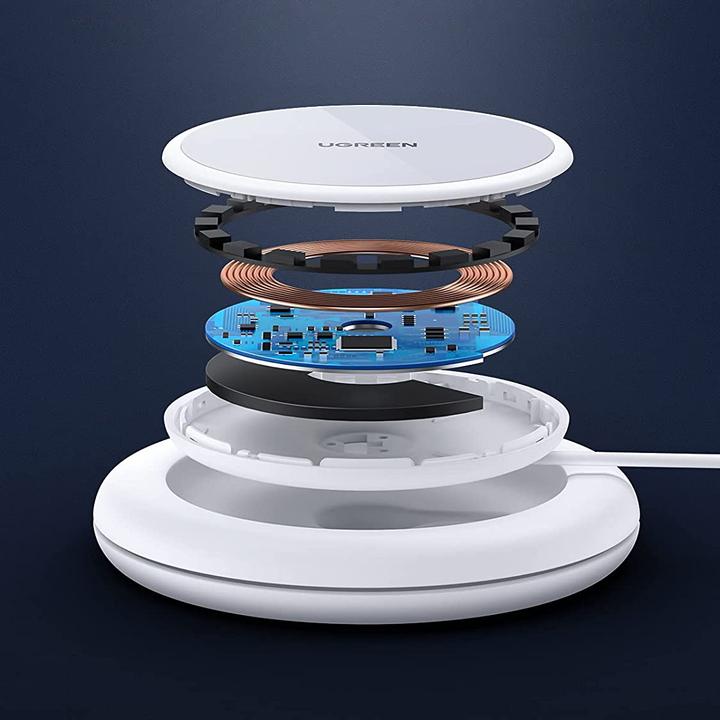 Produktbild Ugreen Wireless Charger CD245, 15W (white) (15 W)