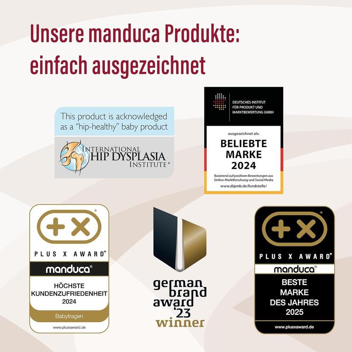 Actual product image Manduca First Limited Edition