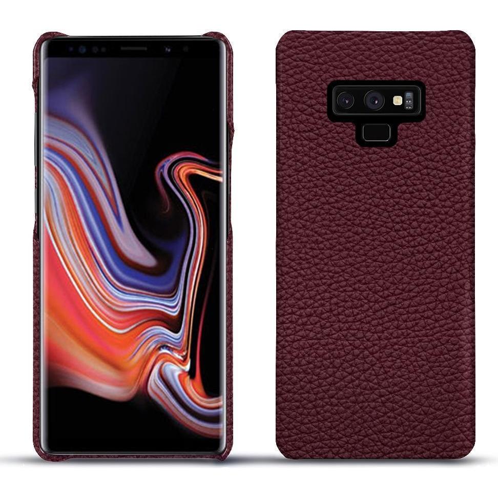 Noreve Lederschutzhülle (Samsung Galaxy Note 9), Smartphone Hülle, Violett