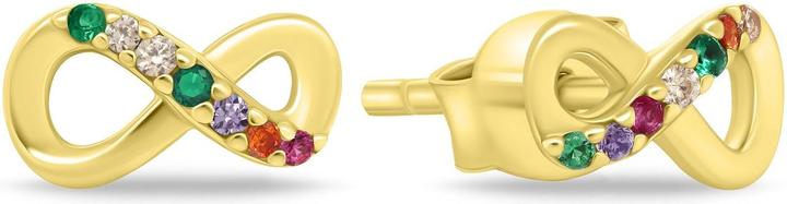 Immagine prodotto Brilio Argento - Orecchini Infinity placcati oro EA902Y