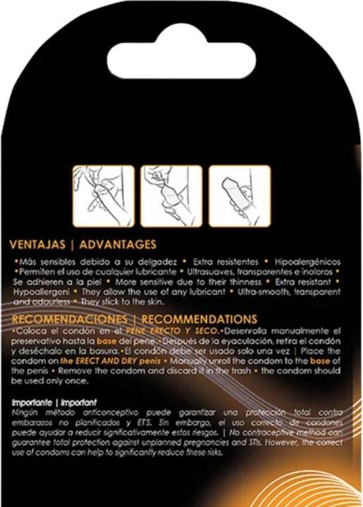 Produktbild Uniq Classic Latexfreie Kondome 3 Einheiten (3 Stk.)