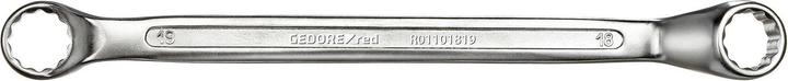 Actual product image Gedore Red red double ring spanner, SW 30 x 32 mm, L 370 mm, chrome vanadium steel, silver (30 mm, 32 mm)