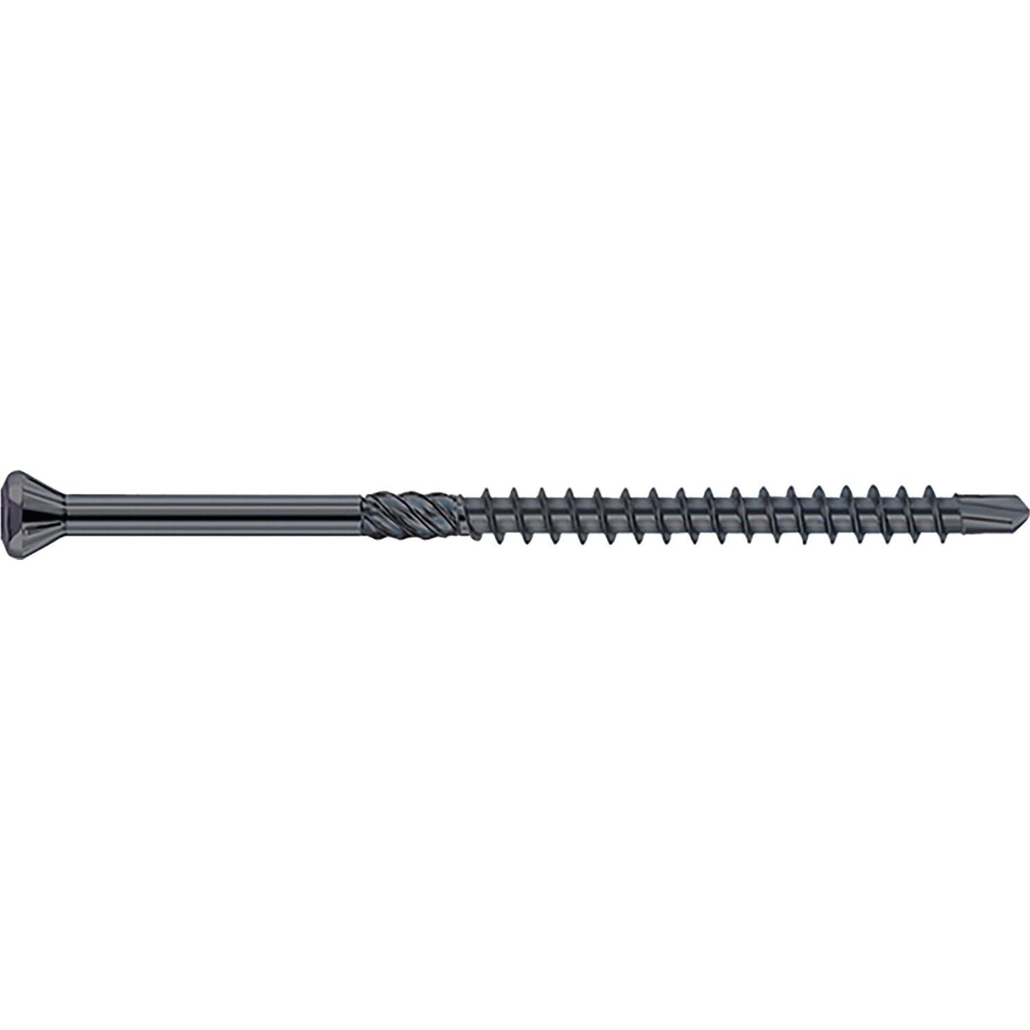 Thumbnail - Eurotec, Schrauben, Hobotec Holzbohrschraube 3.2x 35 Torx 10 Edelstahl schwarz gehärtet mit Zierkopf (500 Schrauben pro ...