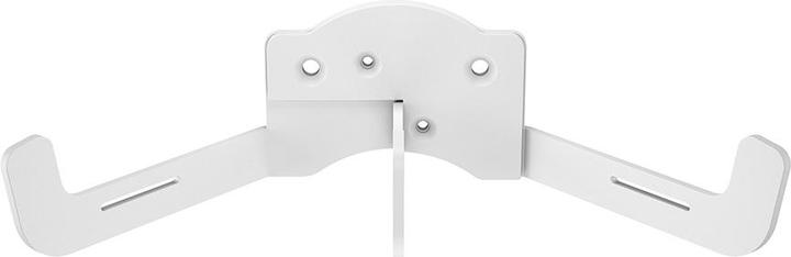 Produktbild Multibrackets Kabelhalterung Wand, Metall, weiss, max 2 kg (22.40 cm)