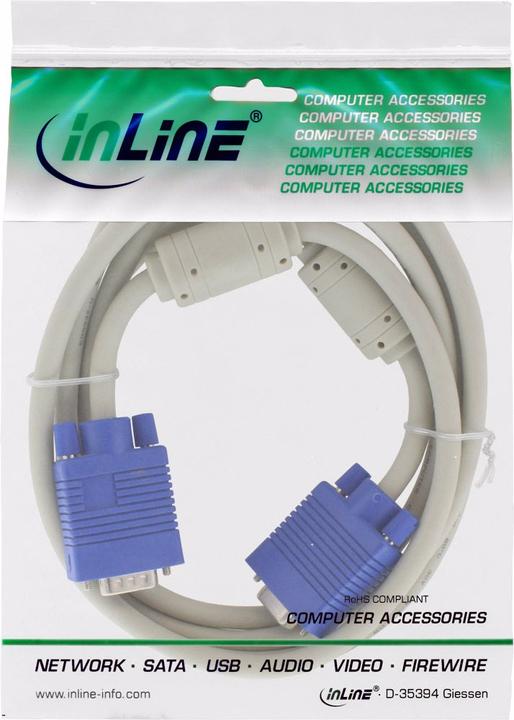 Produktbild InLine S-VGA Verlängerung (3 m)