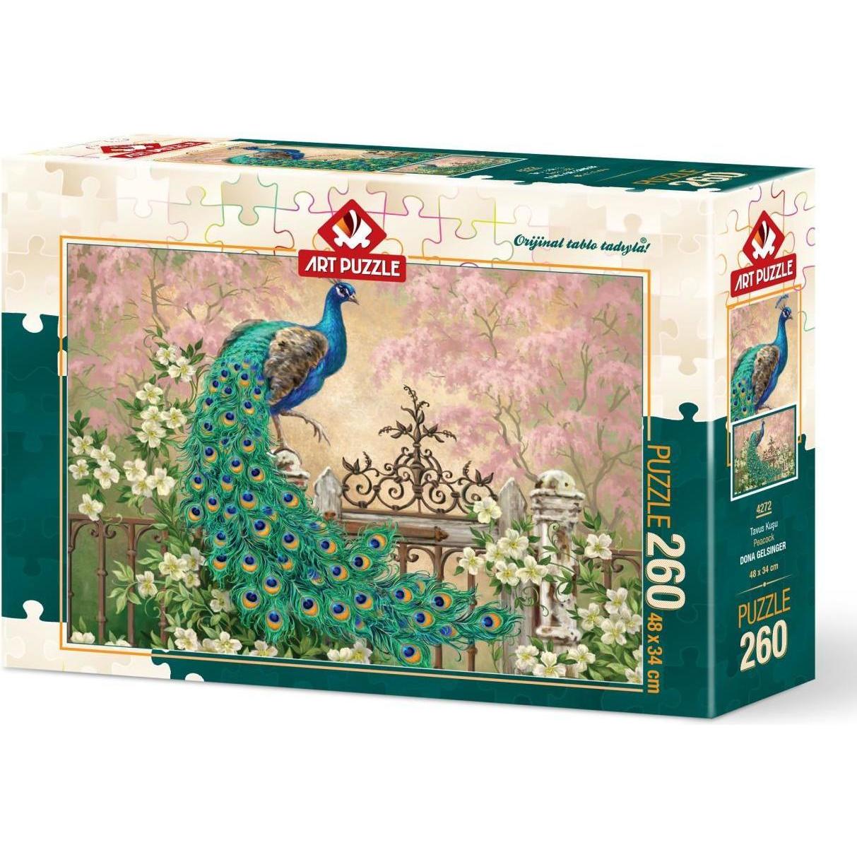Lamberth Puzzle 260 pieces Peacock (260 Teile)