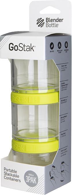 Actual product image Blender Bottle GoStak 3-pack (0.10 l)