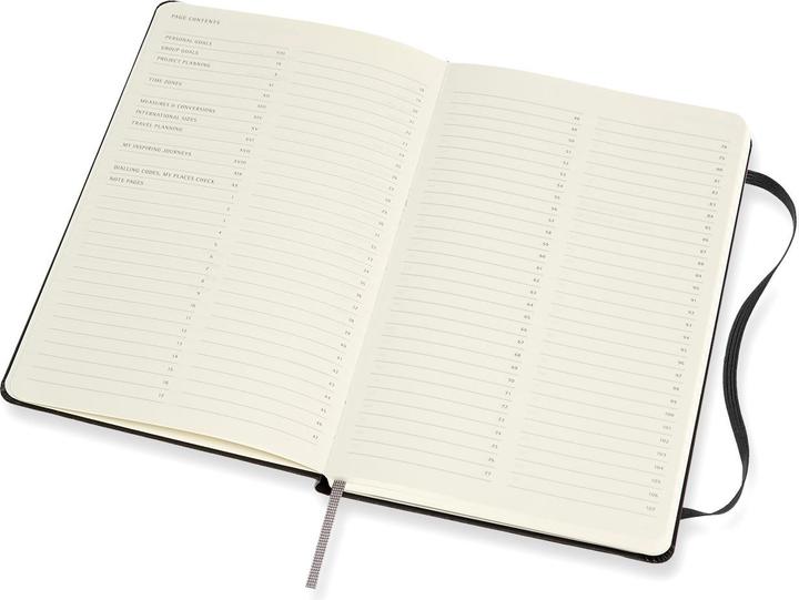 Produktbild Moleskine Notizbuch (A5, Liniert, Harter Einband)