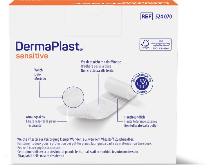 Actual product image DermaPlast Sensitive weiss (1 x)