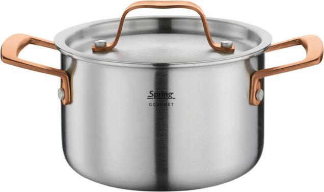 Produktbild Spring Gourmet Kochtopf rosé-gold (16 cm, Kochtopf)