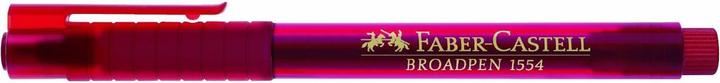 Actual product image Faber-Castell Fineliner Broadpen 1554 (Red, 1 x)