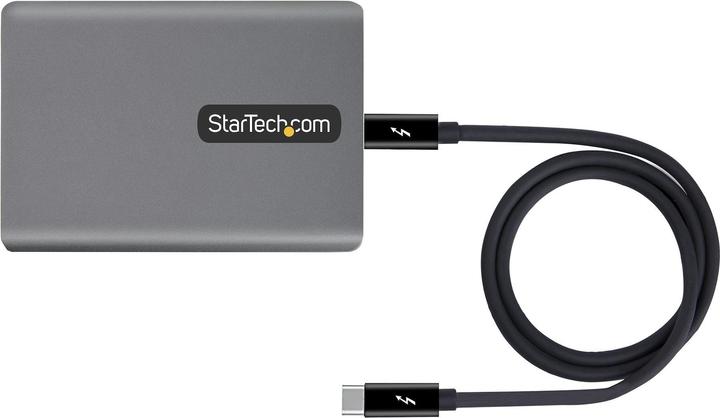 Immagine prodotto StarTech COM Adattatore da Thunderbolt 3 a Ethernet 10GbE Multi-Gigabit Thunderbolt 3 a rete RJ45 Ada (Thunderbolt 3, RJ45 10 Gigabit Ethernet (1x))