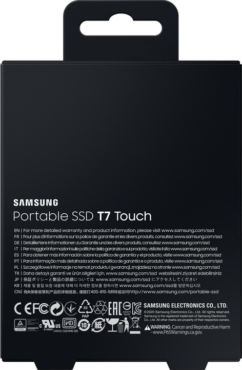 Produktbild Samsung Portable T7 Touch (1000 GB)