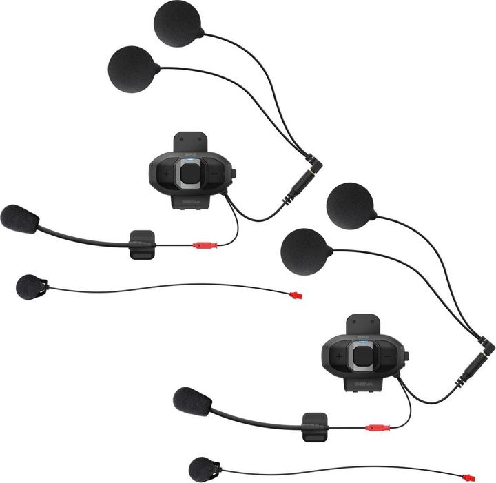 Produktbild Sena SF2 Motorcycle Bluetooth Communication System With Dual Speakers Double Pack (2er Set)