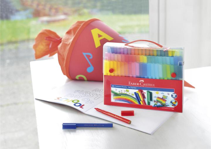 Produktbild Faber-Castell Filzstift Connector (Multicolor, 80 x)