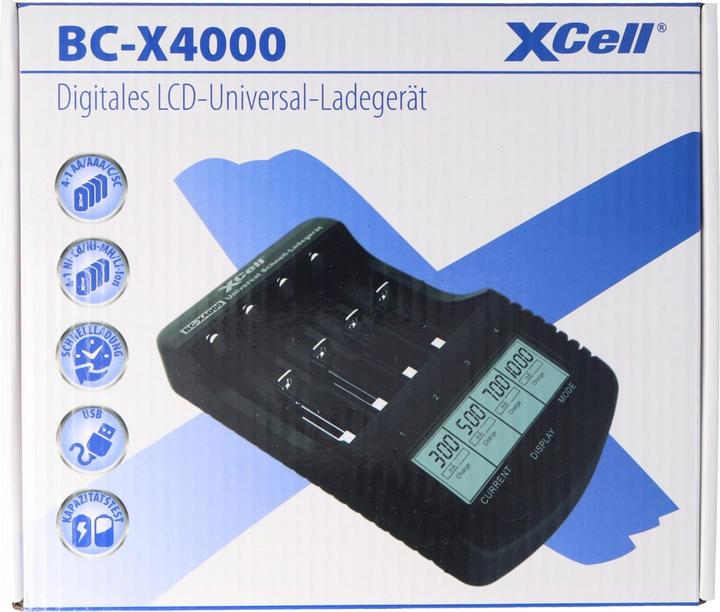 Image du produit AccuCell Chargeur rapide adapté aux batteries Li-ion, NiCd et NiMH. (Chargeurs sans batterie)