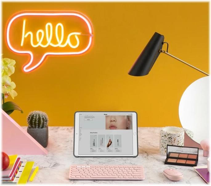 Immagine prodotto Logitech K380 per Mac Tastiera Bluetooth multi-dispositivo - ROSE - CENTRALE (CH) (CH, Senza fili)