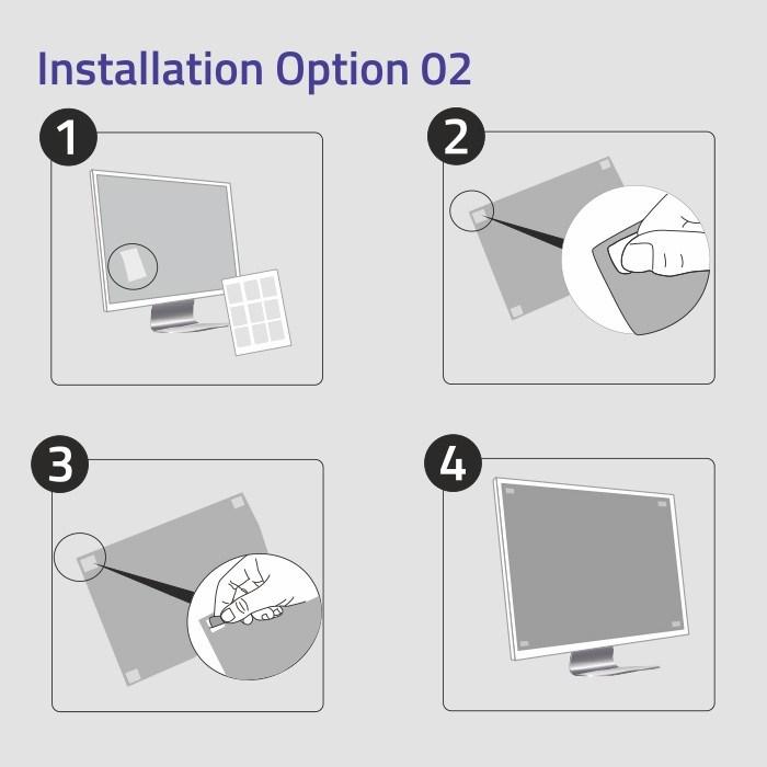Produktbild Qoltec Privacy filters SHOW | 27" | 16:9 (27.01", 16 : 9)