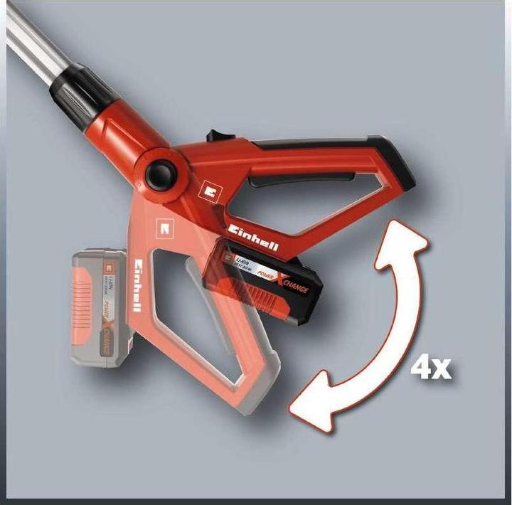 Actual product image Einhell GE-LC 18 LI T-Solo (Battery chain saw)