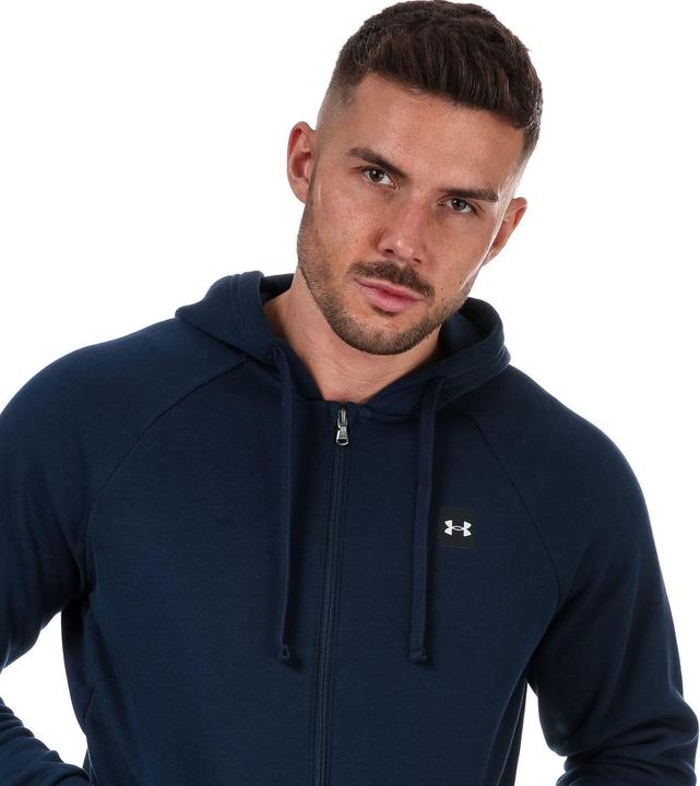Actual product image Under Armour Mens Rival Fleece Full Zip Hoodie (L)