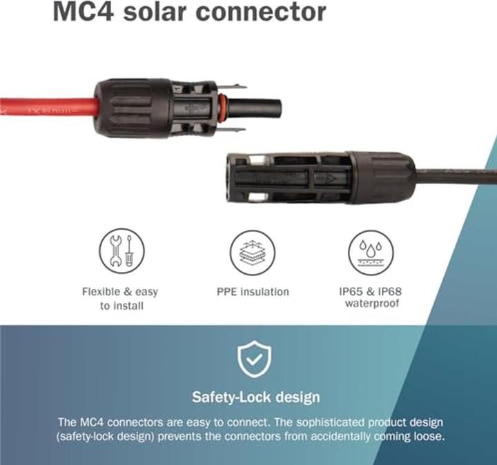 Produktbild Digitus Solar Extension cable, 6 sqmm, MC4 connector (Solarkabel)