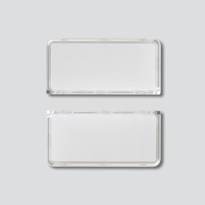 Productafbeelding Siedle Naambordje bovendeel voor CA 812-2/CV 850-2 Kristalhelder