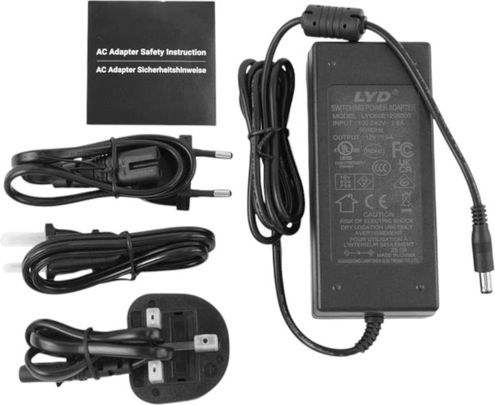 Produktbild DFRobot 12V DC 5A Netzteil AC/DC-Adapter 5.5mm/2.1mm Stecker