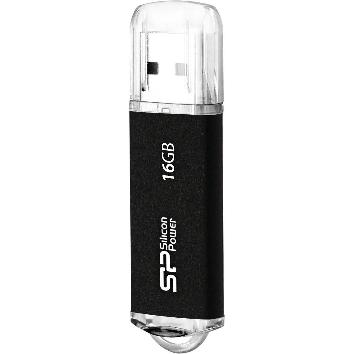 Thumbnail - Silicon Power Ultima II I-Series (16 GB, USB-A), USB Stick, Schwarz