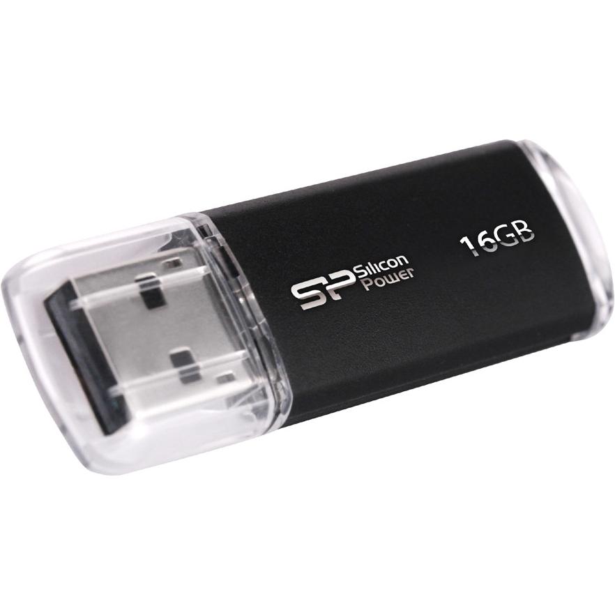 Thumbnail - Silicon Power Ultima II I-Series (16 GB, USB-A), USB Stick, Schwarz