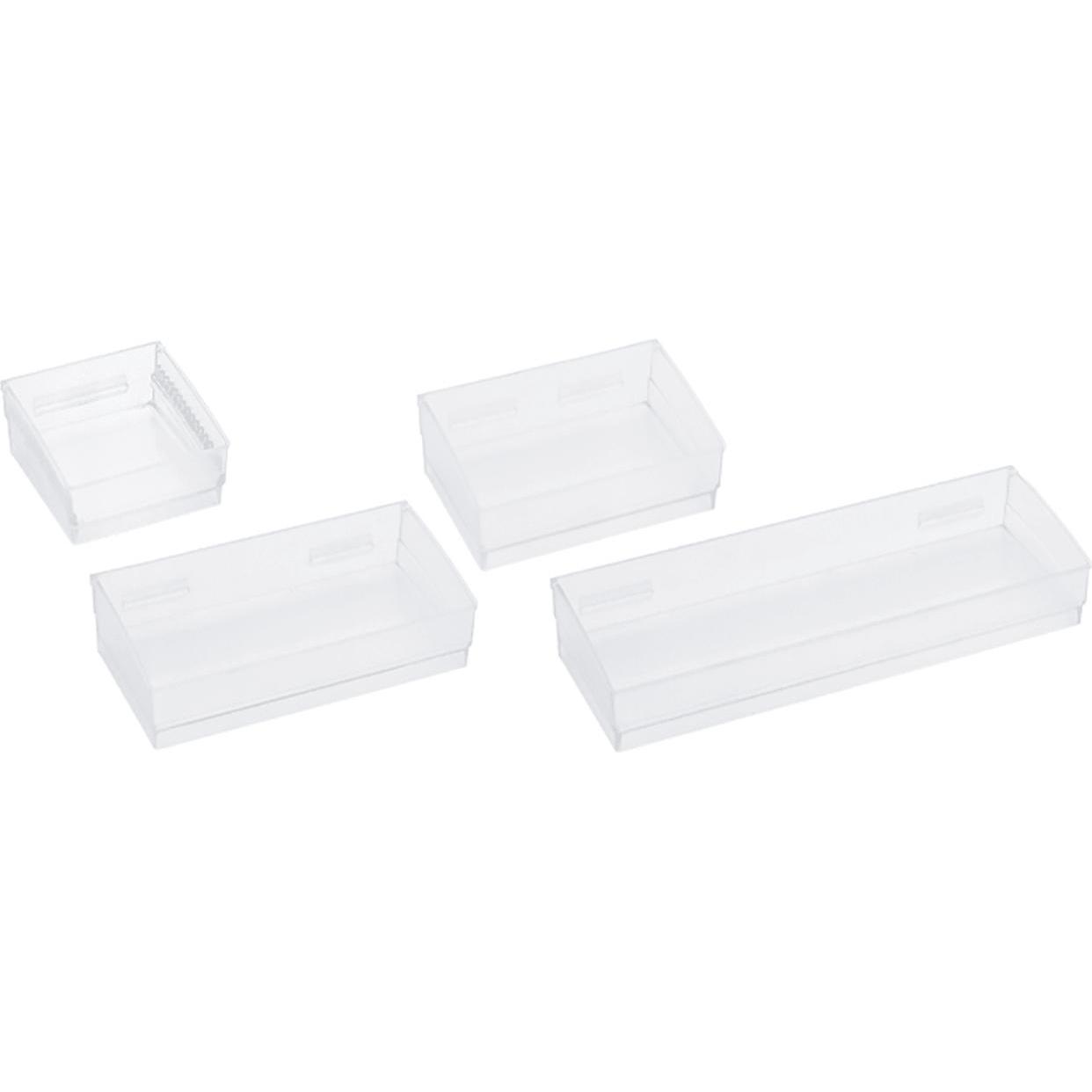 Hettich Schale 148mm transparent Kunststoff, Besteckkasten, Transparent