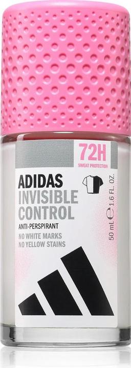 Coty Adidas Invisible Control 72h Antiperspirant Rollon For Women 50 Ml (Roll-on, 50 ml)