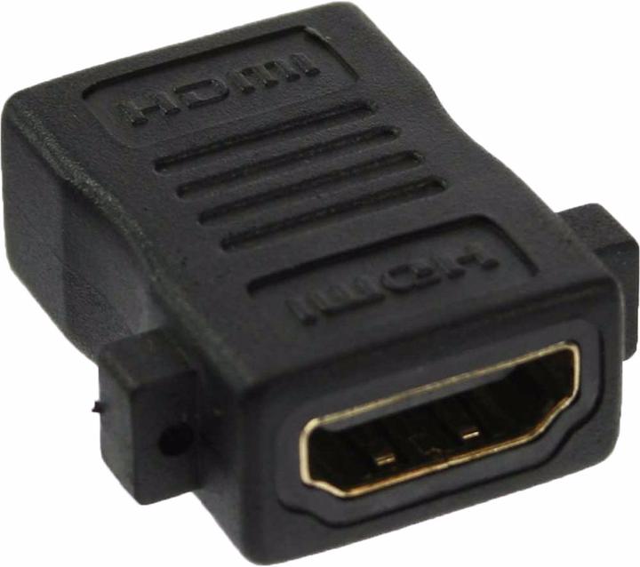 Actual product image InLine HDMI adapter for installation (HDMI, 12.30 cm)