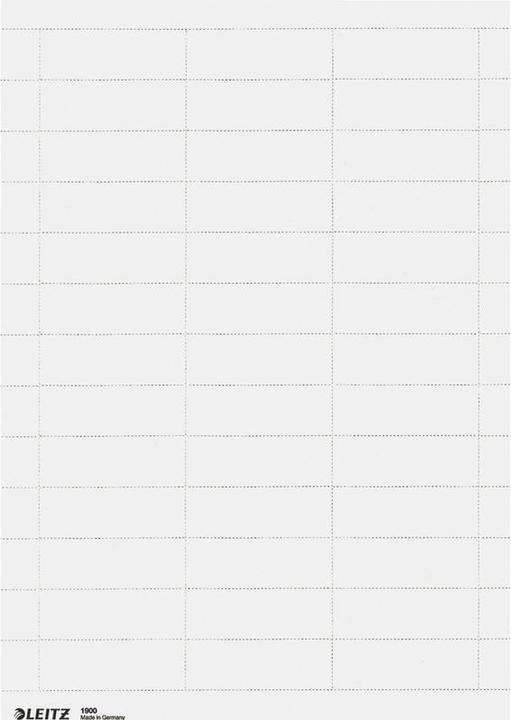 Produktbild Leitz Beschriftungsschild 60x21mm