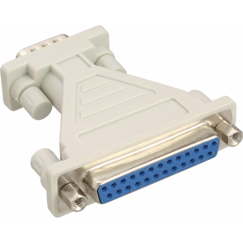 InLine AT-Adapter (DB25, 14 cm), Data + Video Adapter, Beige