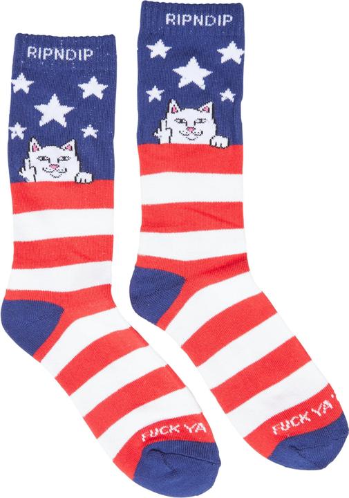 Actual product image Rip N Dip Fuck Ya Merca socks - 125619 (One size)