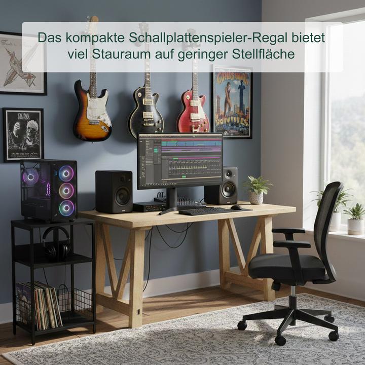Produktbild Relaxdays Plattenspielertisch