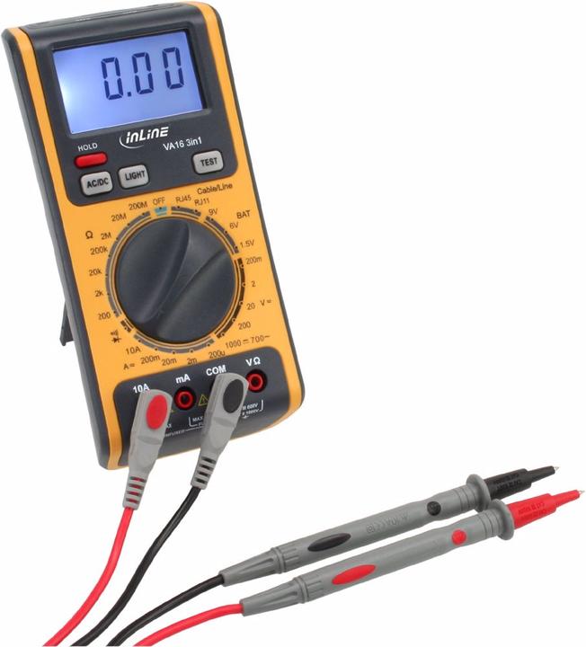 Produktbild InLine Multimeter 3-in-1