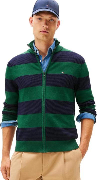 Produktbild Tommy Hilfiger Block Stripe Cotton Zip Through (M)