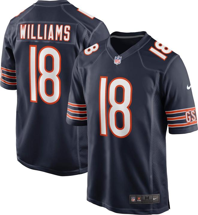 Nike Chicago Bears Home Jersey Caleb Williams 18 M