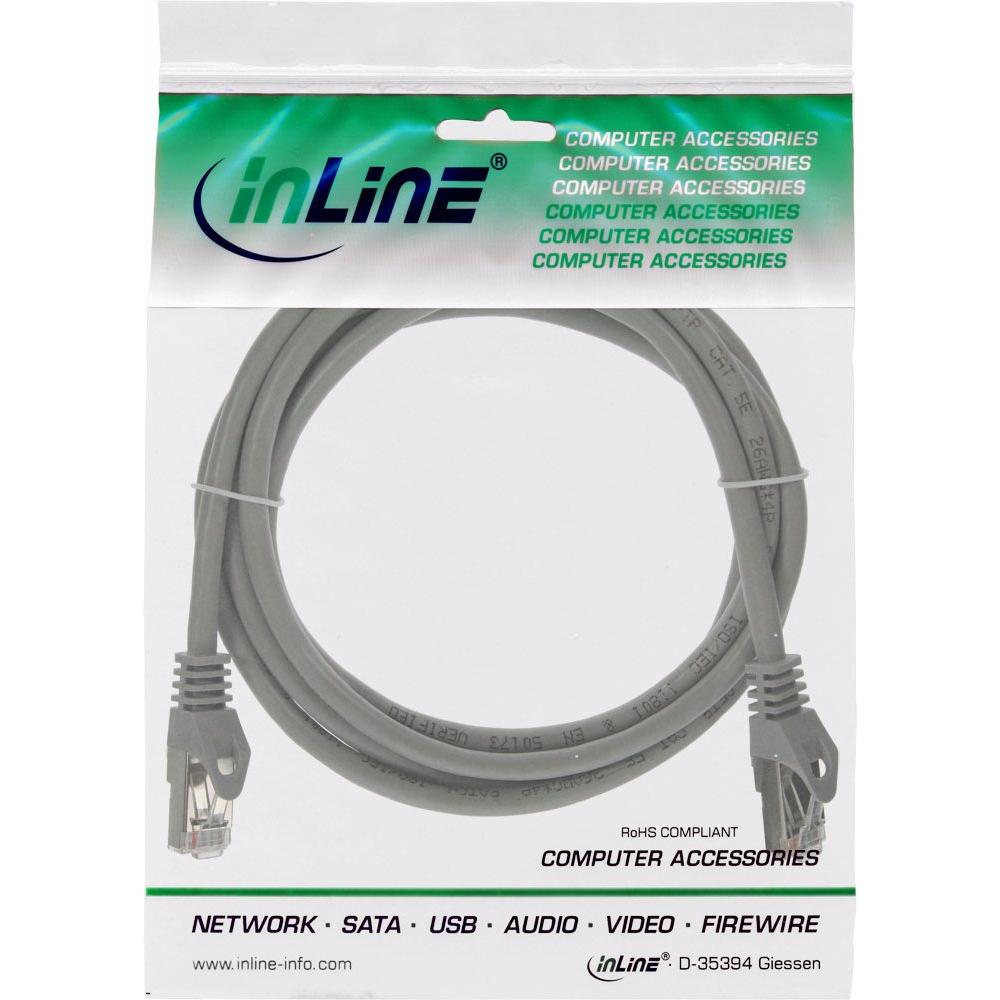 Thumbnail - InLine Patchkabel (U/UTP, CAT5e, 3 m), Netzwerkkabel